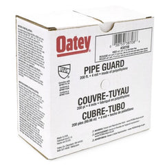 1"x200FT 4Mil Red Poly Protective Sleeve for Concrete Slabs
