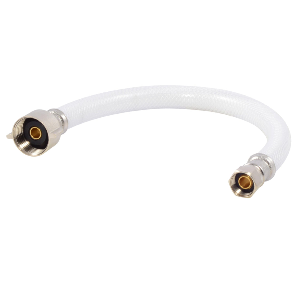 9", 12" & 20" Flexible PVC Toilet Connector, 7/8" FIP x 3/8" Comp Inlet Connection