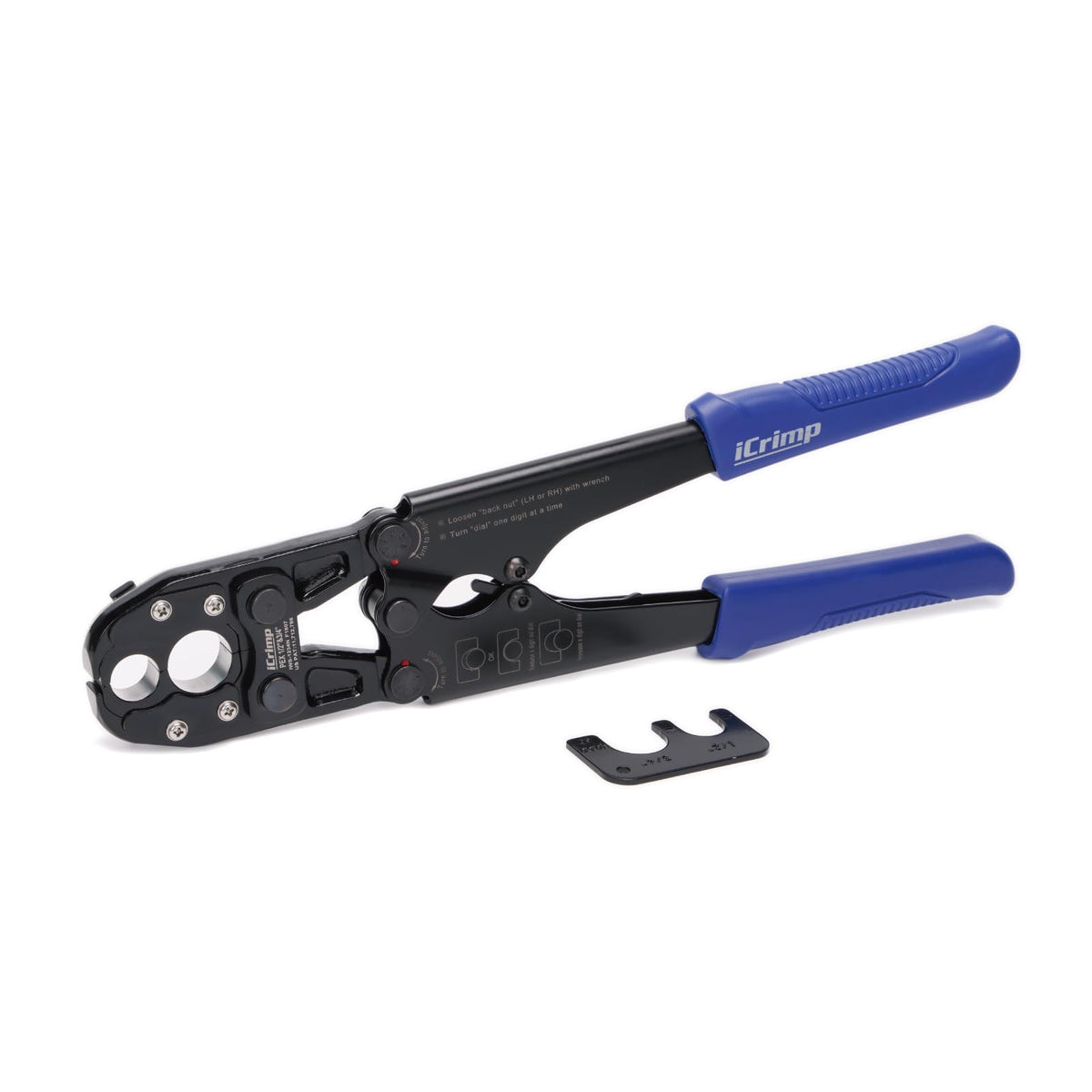 1/2" & 3/4" Combo Pex Crimping Tool, Convertible, F1807