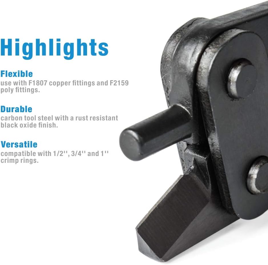 Pex Crimp Ring Removal Tool, 1/2", 3/4", & 1", F1807