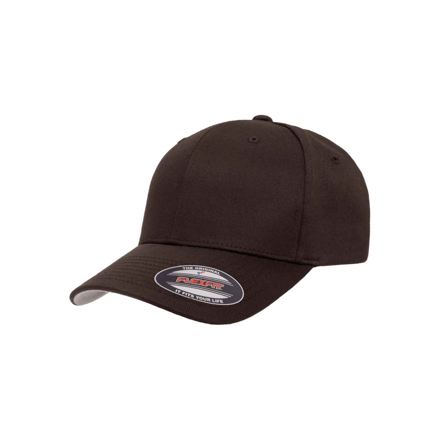 Blank 6277 Flexfit Mid-Profile Trucker Hat