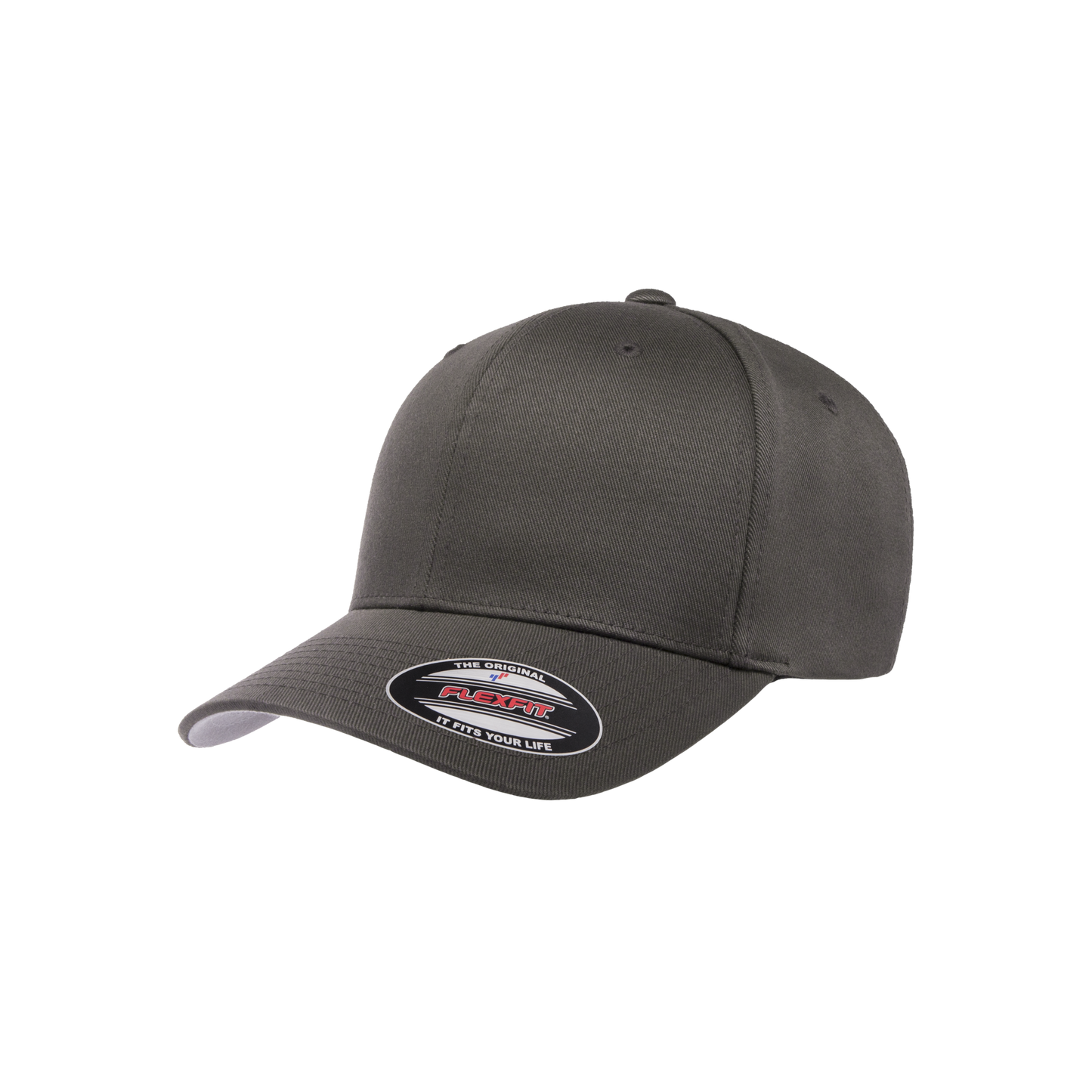 Blank 6277 Flexfit Mid-Profile Trucker Hat