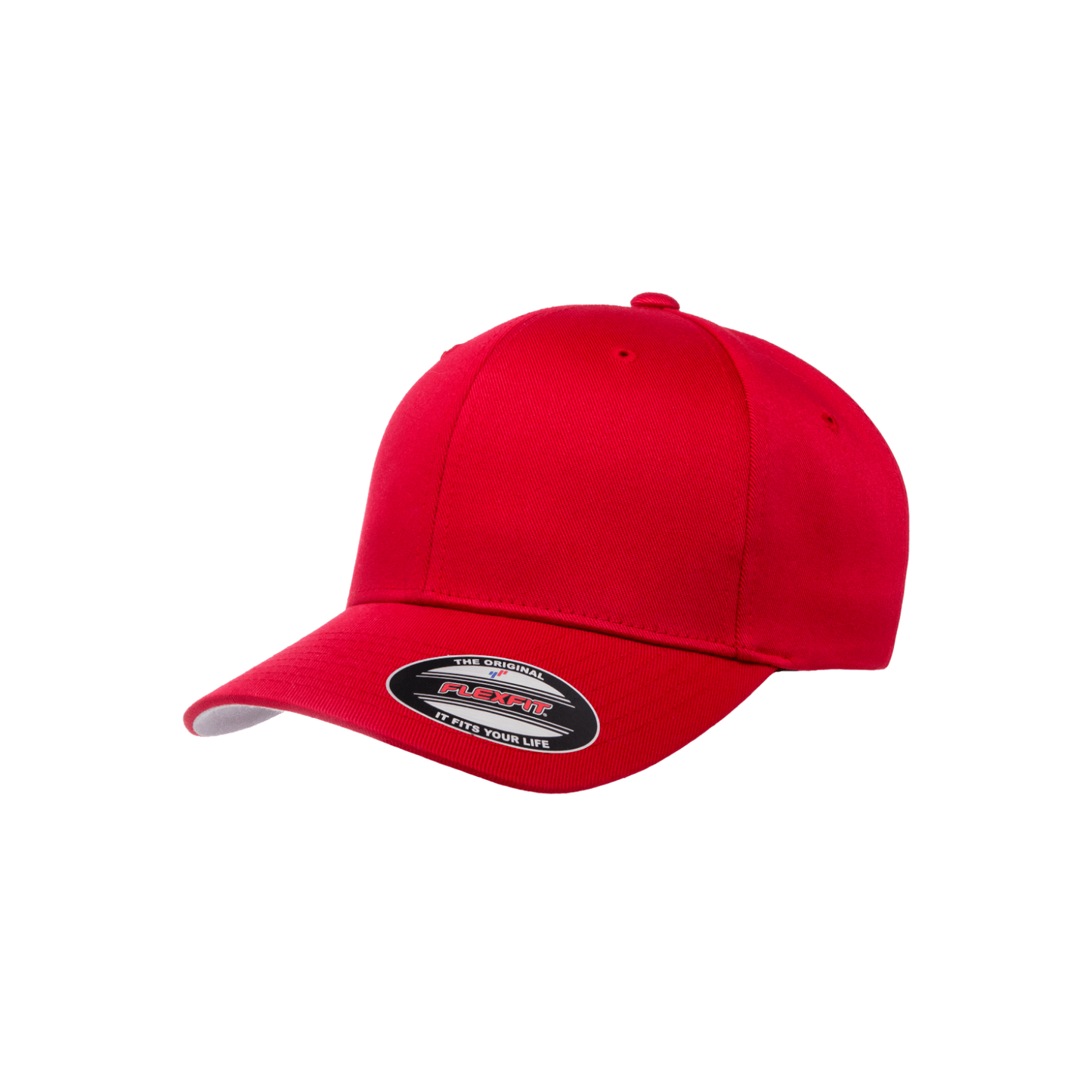 Blank 6277 Flexfit Mid-Profile Trucker Hat