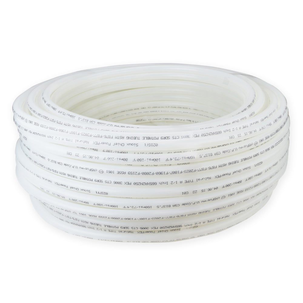 PowerPEX 1/2" Pex Pipe Tubing, Various Lengths