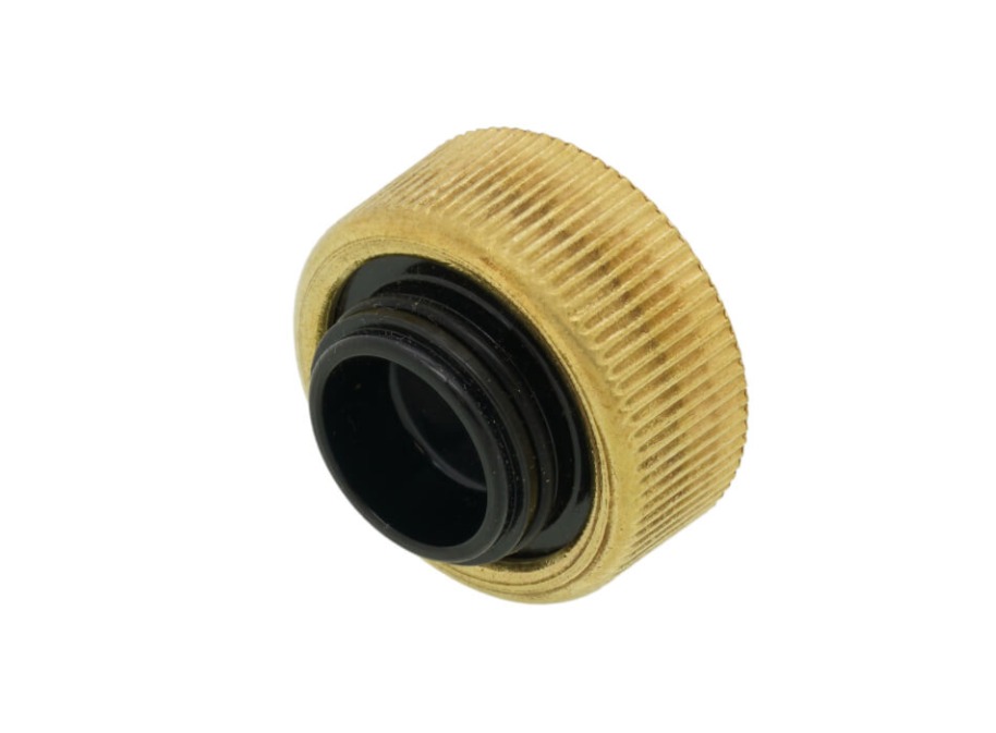 a brass fitting for a water hose