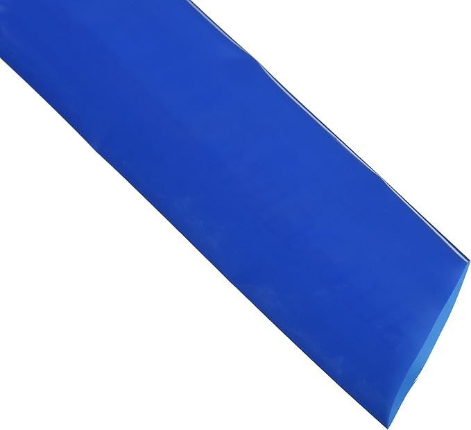 1"x200FT 6Mil Blue Poly Protective Sleeve for Concrete Slabs