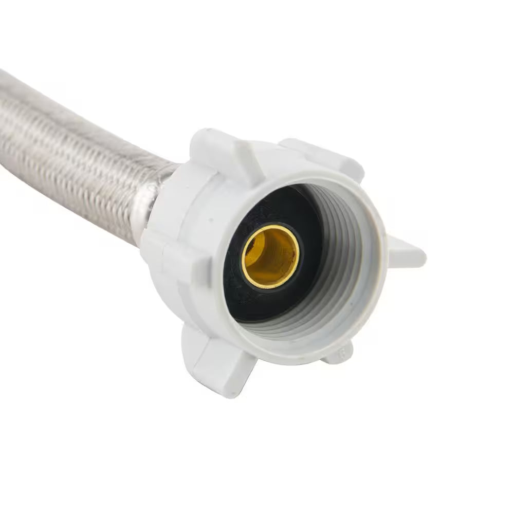 3/8 In. Compression X 7/8 In. Ballcock Nut X 20 In. Braided Polymer Toilet Supply Line