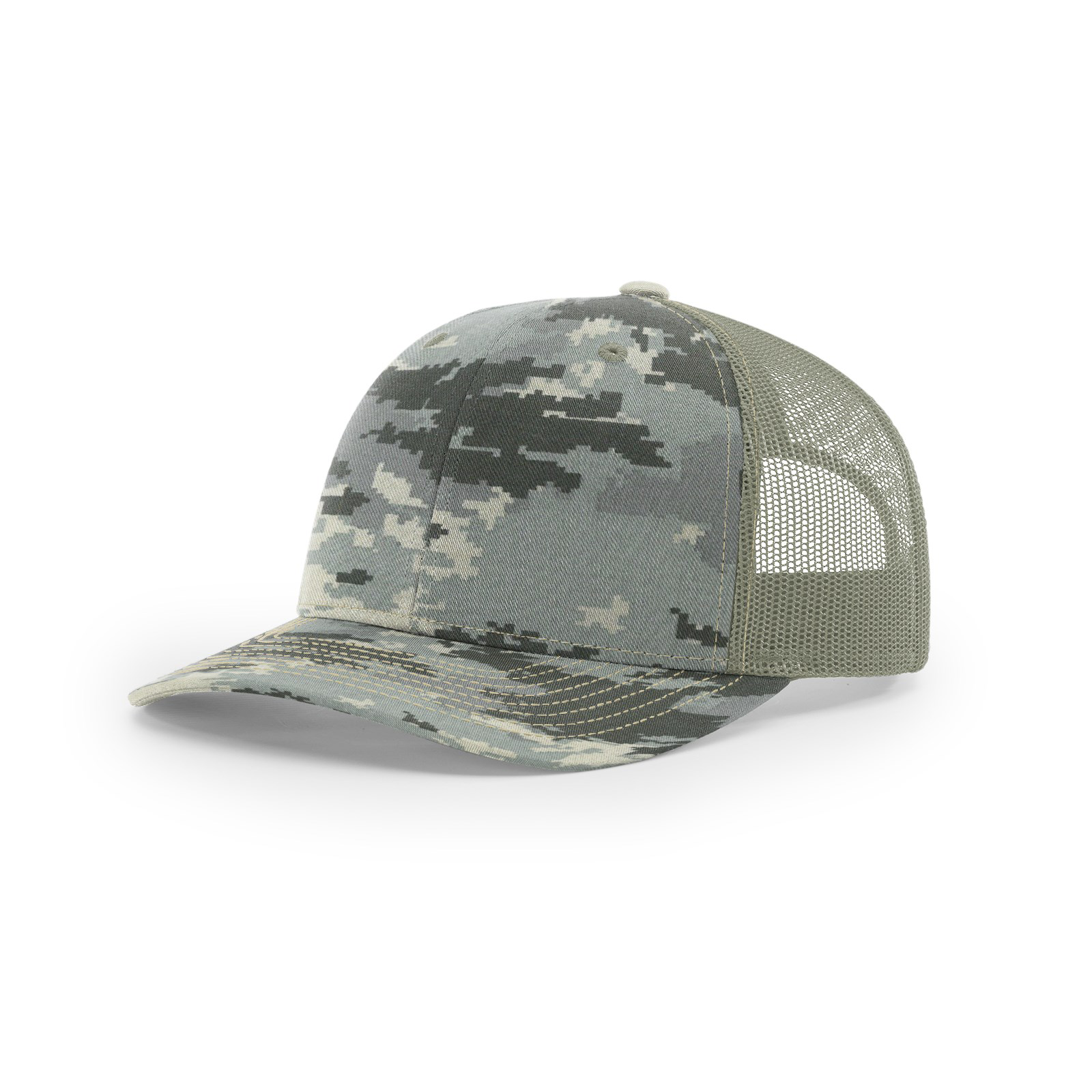 112P Camo Richardson Snapback Trucker Hat