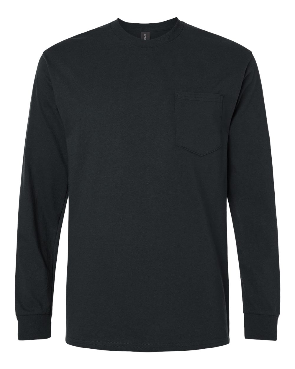 Gildan 2410 Long Sleeve Pocket Unisex Ultra Cotton T-Shirt