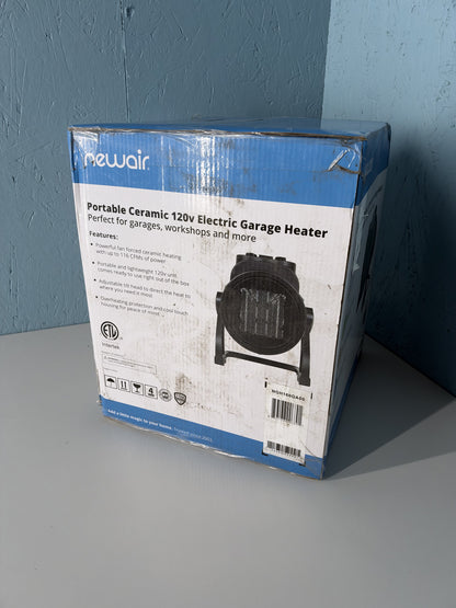 Newair Portable Ceramic Garage Heater 120v