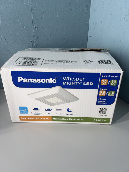 Panasonic RG-M79LA Whisper LED Exhaust Fan