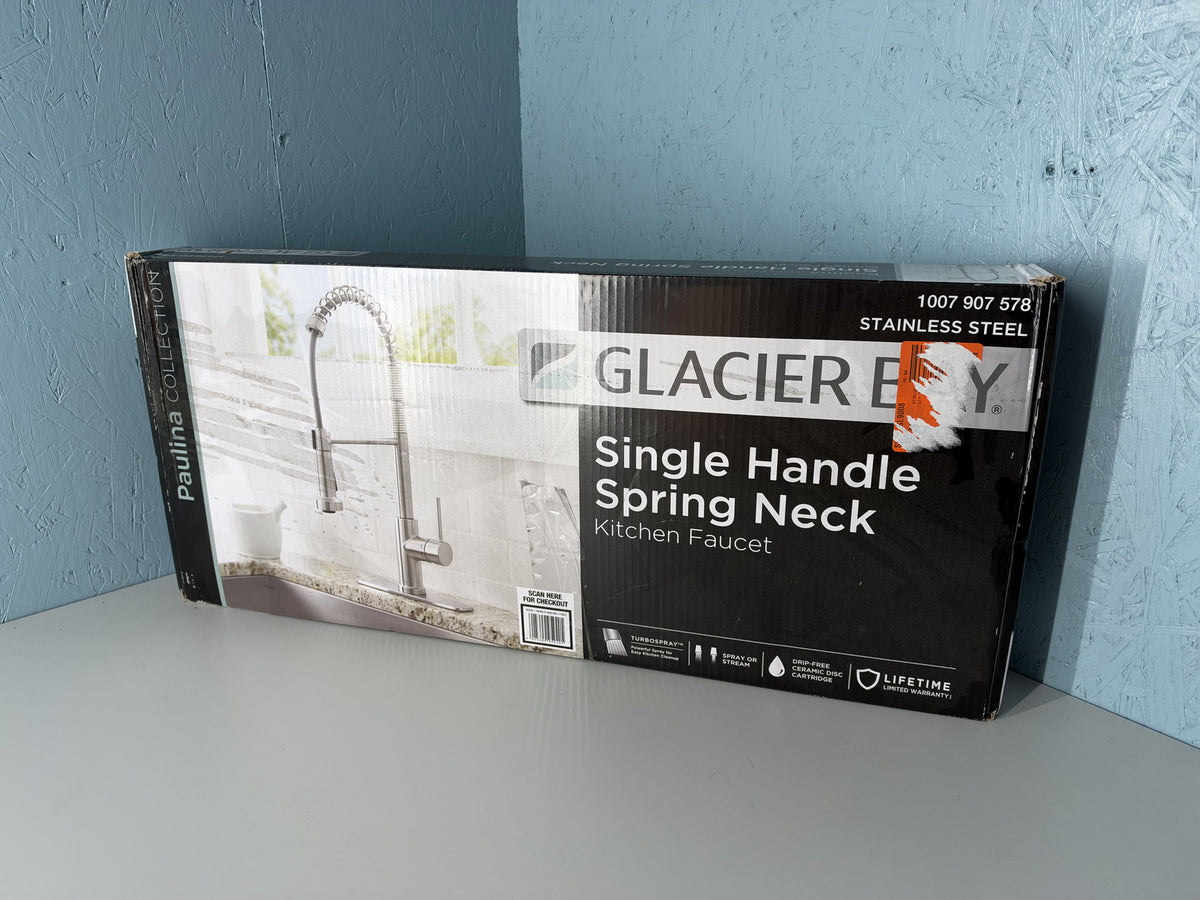Glacier Bay Paulina Spring Pull Down Kitchen Faucet 1007.907.578