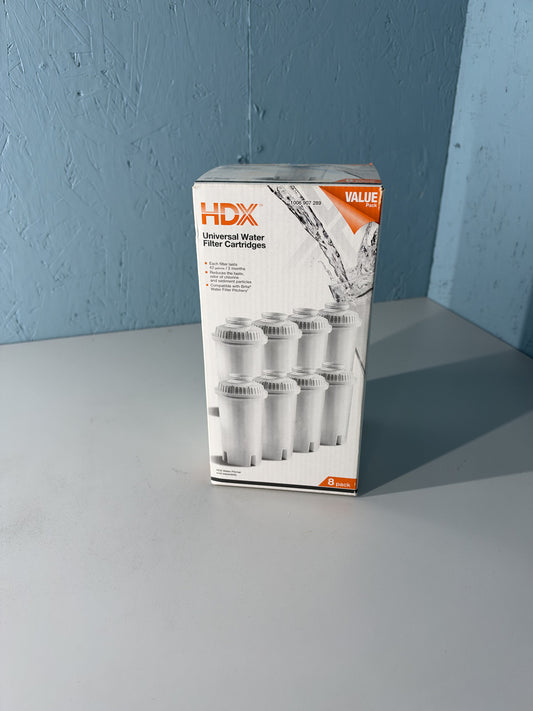 HDX 8-PACK Universal Water Filter Cartridges 1006.907.289