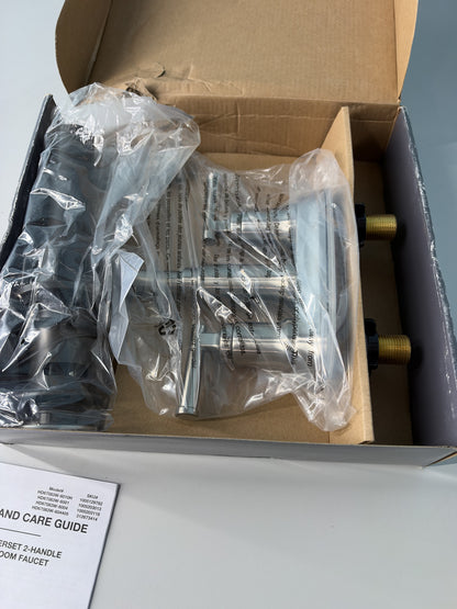 Glacier Bay Oswell Bathroom Faucet Brushed Nickel 1005.203.118