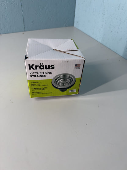 Kraus Stainless Steel Kitchen Strainer