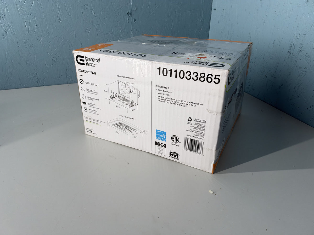CE 50CFM Ceiling Exhaust Fan 1011033865 Commercial Electric