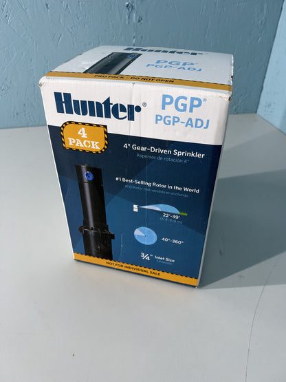 4PACK Hunter 4" Gear Driven Sprinkler PGP-ADJ