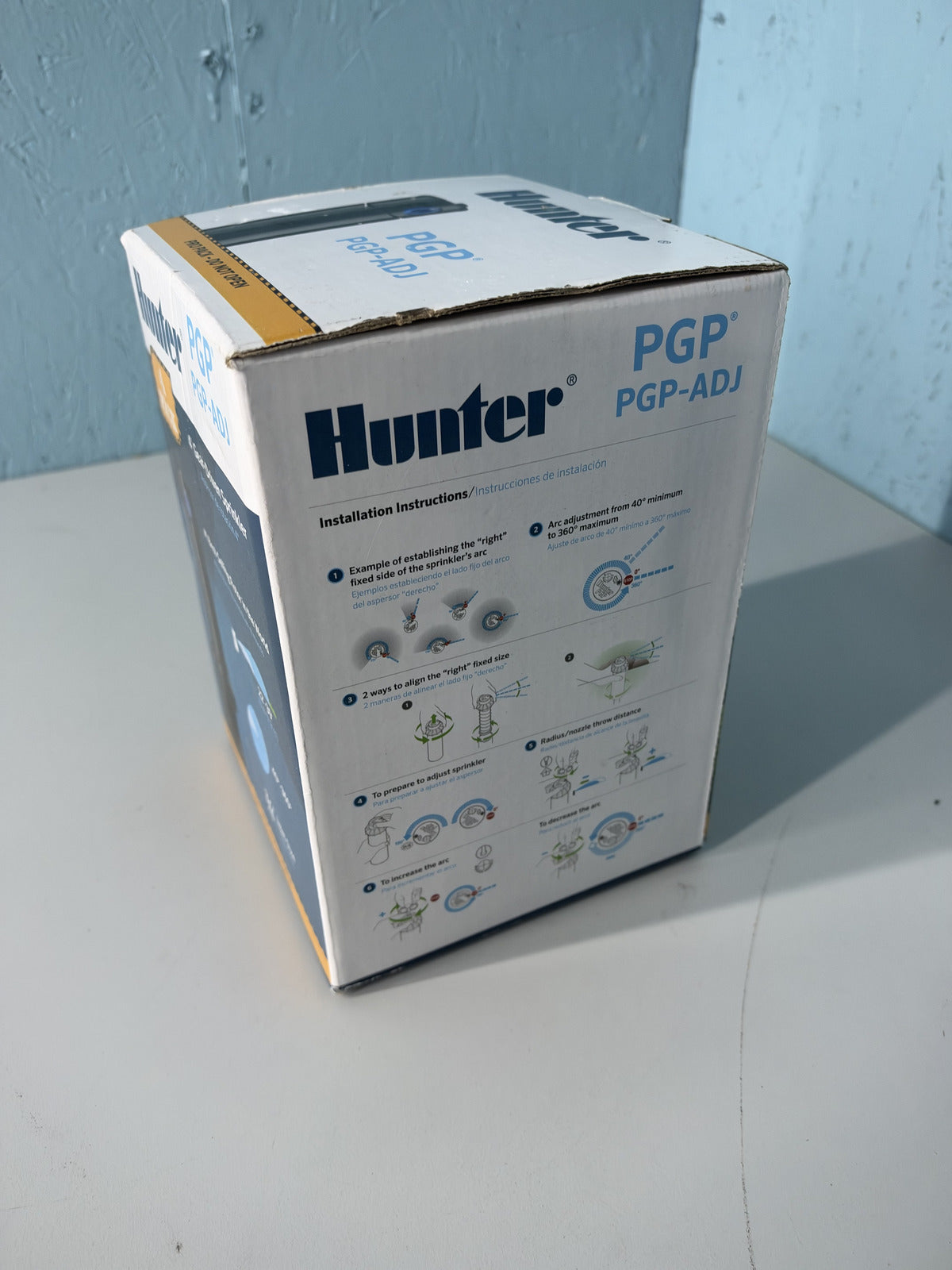 4PACK Hunter 4" Gear Driven Sprinkler PGP-ADJ