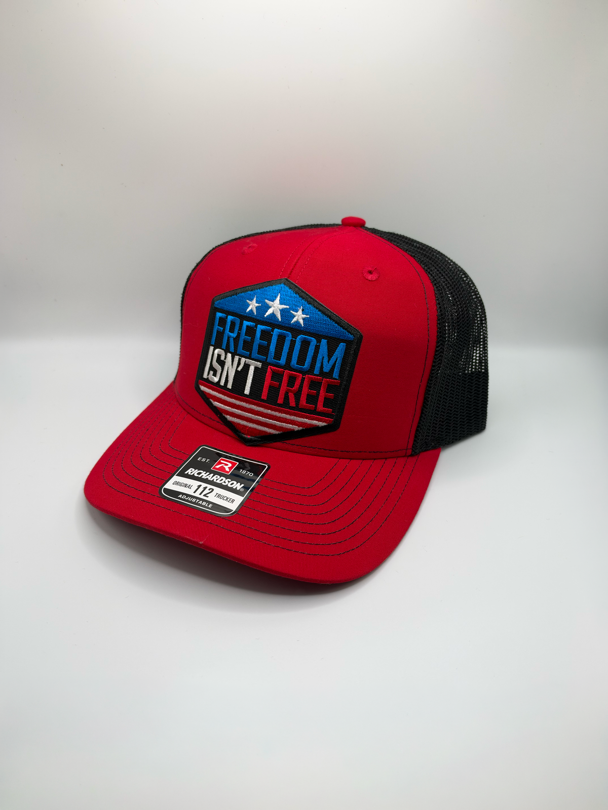Freedom Isn't Free Richardson 112 Snapback Trucker Cap