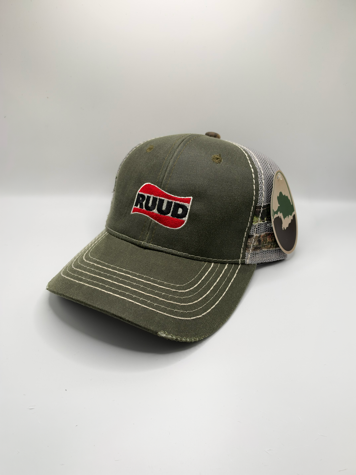 RUUD Mossy Oak Outdoor Cap Adjustable Trucker Cap