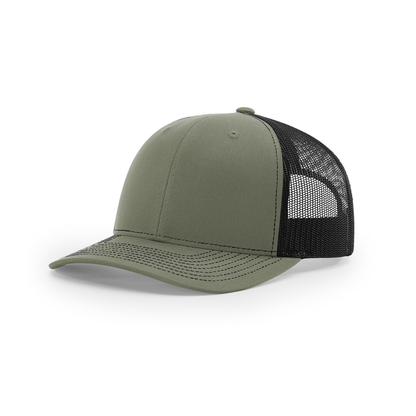 Blank 112RE Recycled Richardson Snapback Trucker Hat