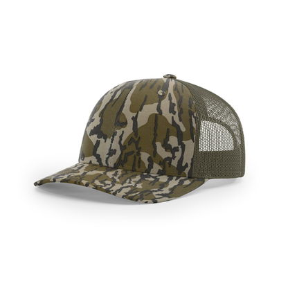 Blank 112P Camo Richardson Snapback Trucker Hat