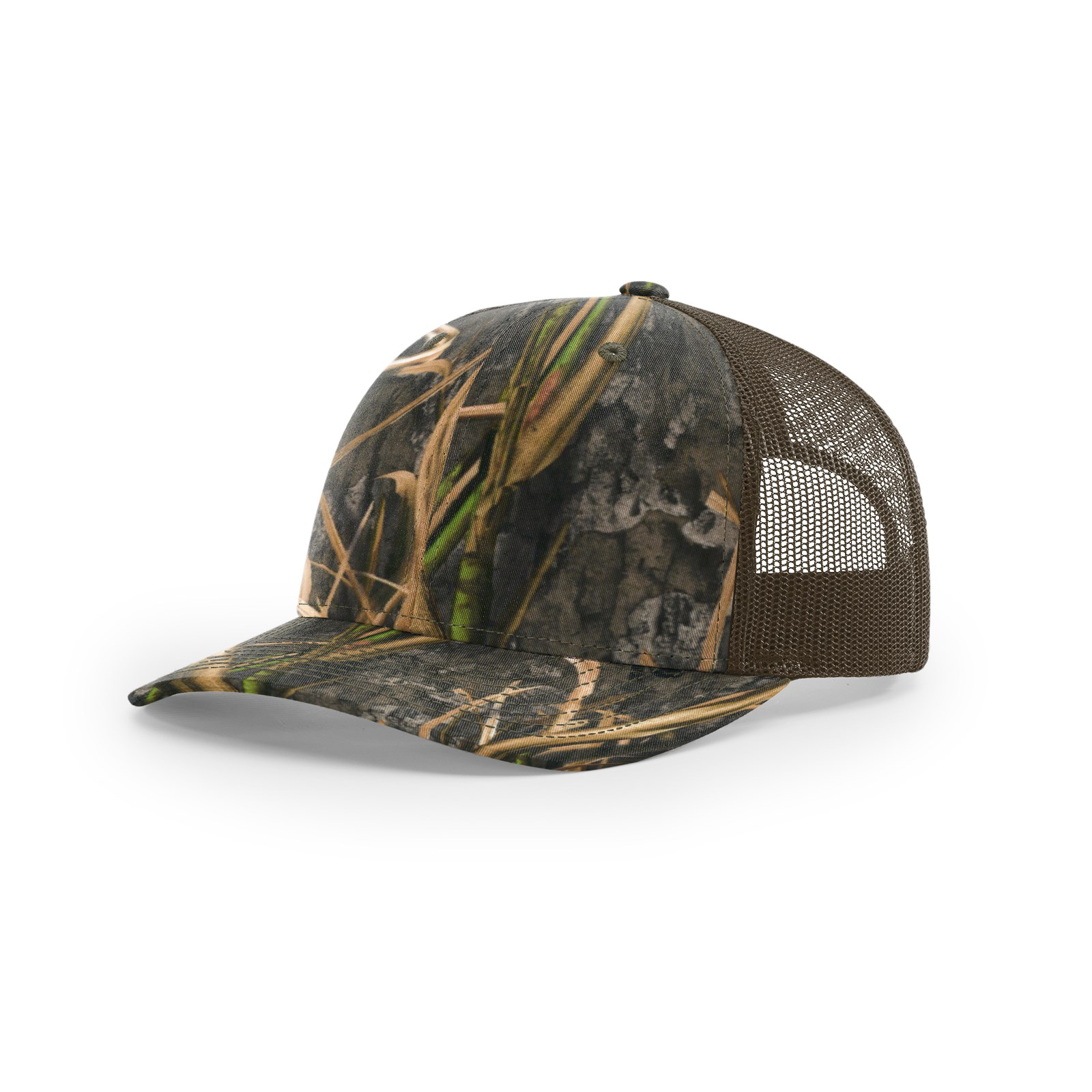 112P Camo Richardson Snapback Trucker Hat