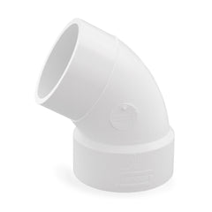 PVC DWV Street 60 Elbow, Various Sizes