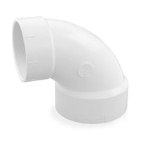 PVC DWV 3x4 Reducing 90 Elbow