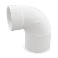 PVC DWV 3x4 Street Reducing 90 Elbow