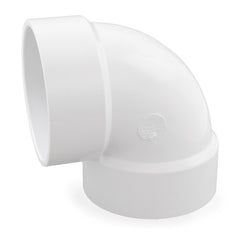 PVC DWV Vent 90 Elbow, Various Sizes