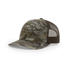 112P Camo Richardson Snapback Trucker Hat