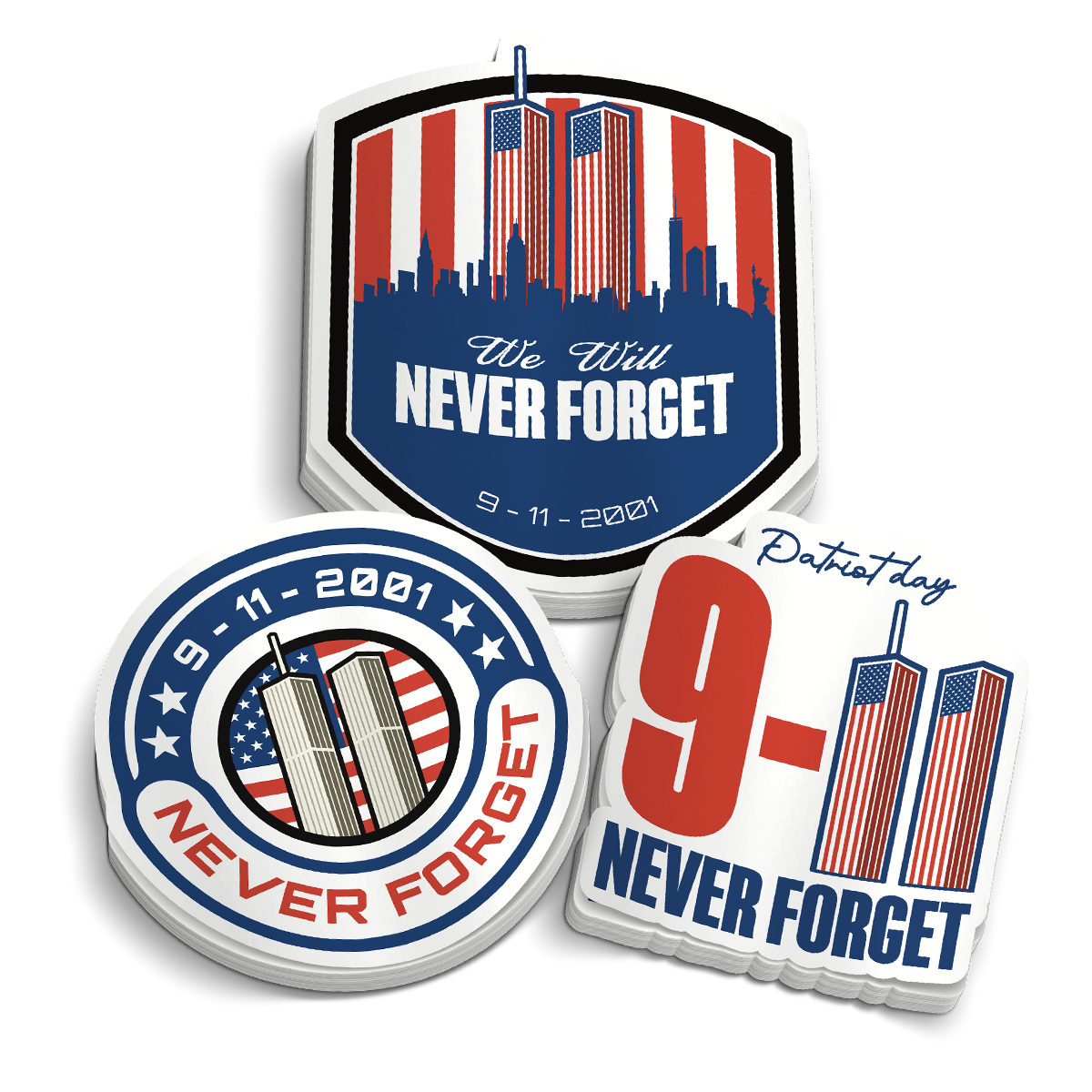 9/11 Commemorative Sticker Pack