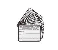 Refrigerant Removed Label (Pack of 10)