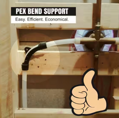 1" PEX Plastic Corner Bend Support