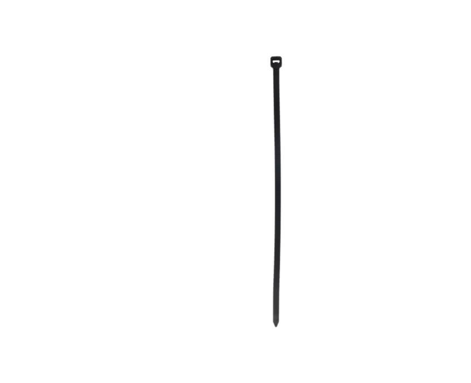 24" Nylon Standard Cable Ties, UV Black (Pack of 50)