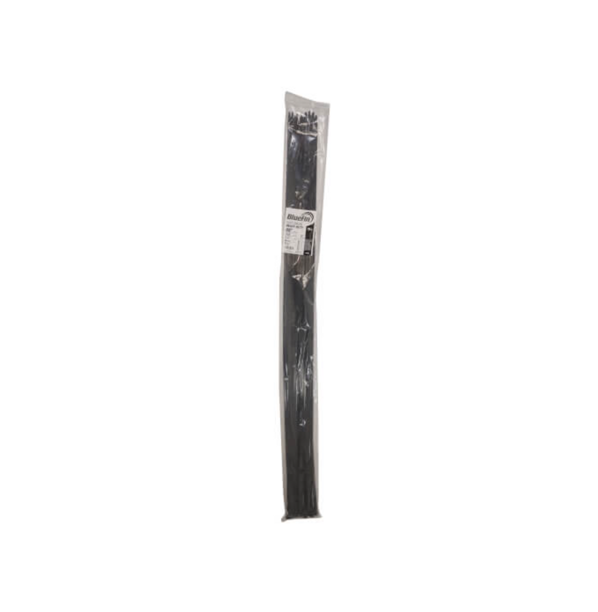 48" Nylon Standard Cable Ties, UV Black (Pack of 25)