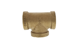 Brass FPT Tee, Lead Free, Various Sizes