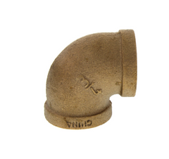 Brass 90 Elbow, Lead Free, Various Sizes