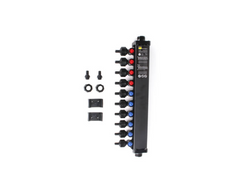 MiniBloc 1/2" 10 Port (4 Hot, 6 Cold) Crimp Pex MINIBLOC MANABLOC Viega