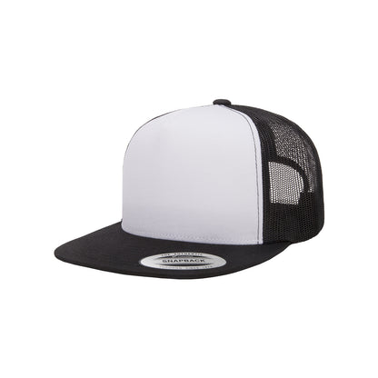 Blank 6006 YuPoong Snapback Flatbill Trucker Hat