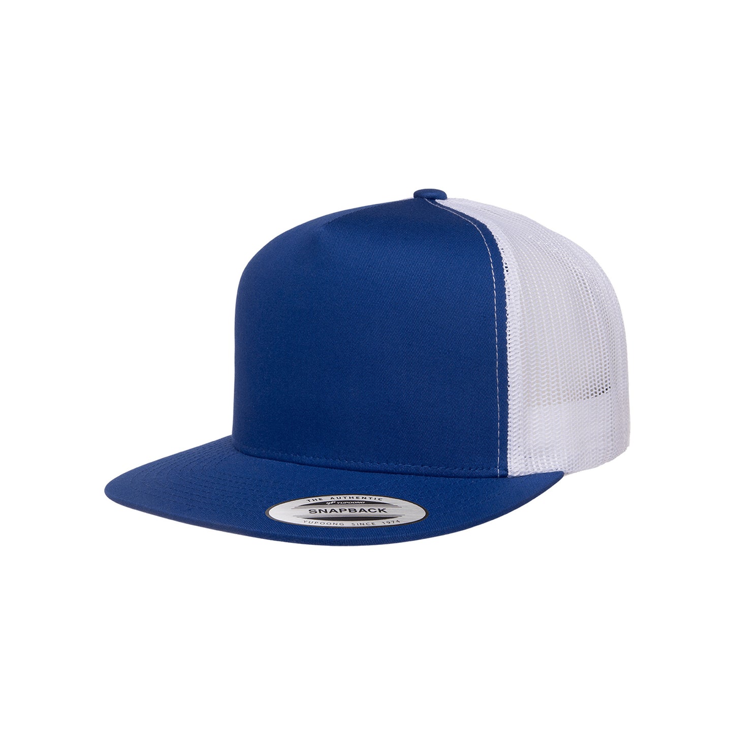 Blank 6006 YuPoong Snapback Flatbill Trucker Hat