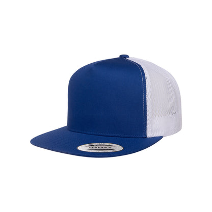 Blank 6006 YuPoong Snapback Flatbill Trucker Hat