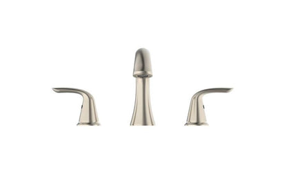 Glacier Bay Irena Bathroom Faucet Brushed Nickel 1008.088.856