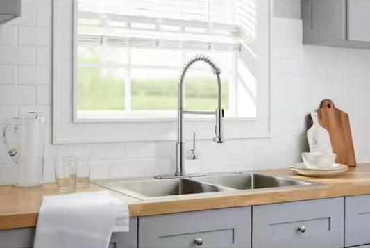 Glacier Bay Paulina Spring Pull Down Kitchen Faucet 1007.907.578