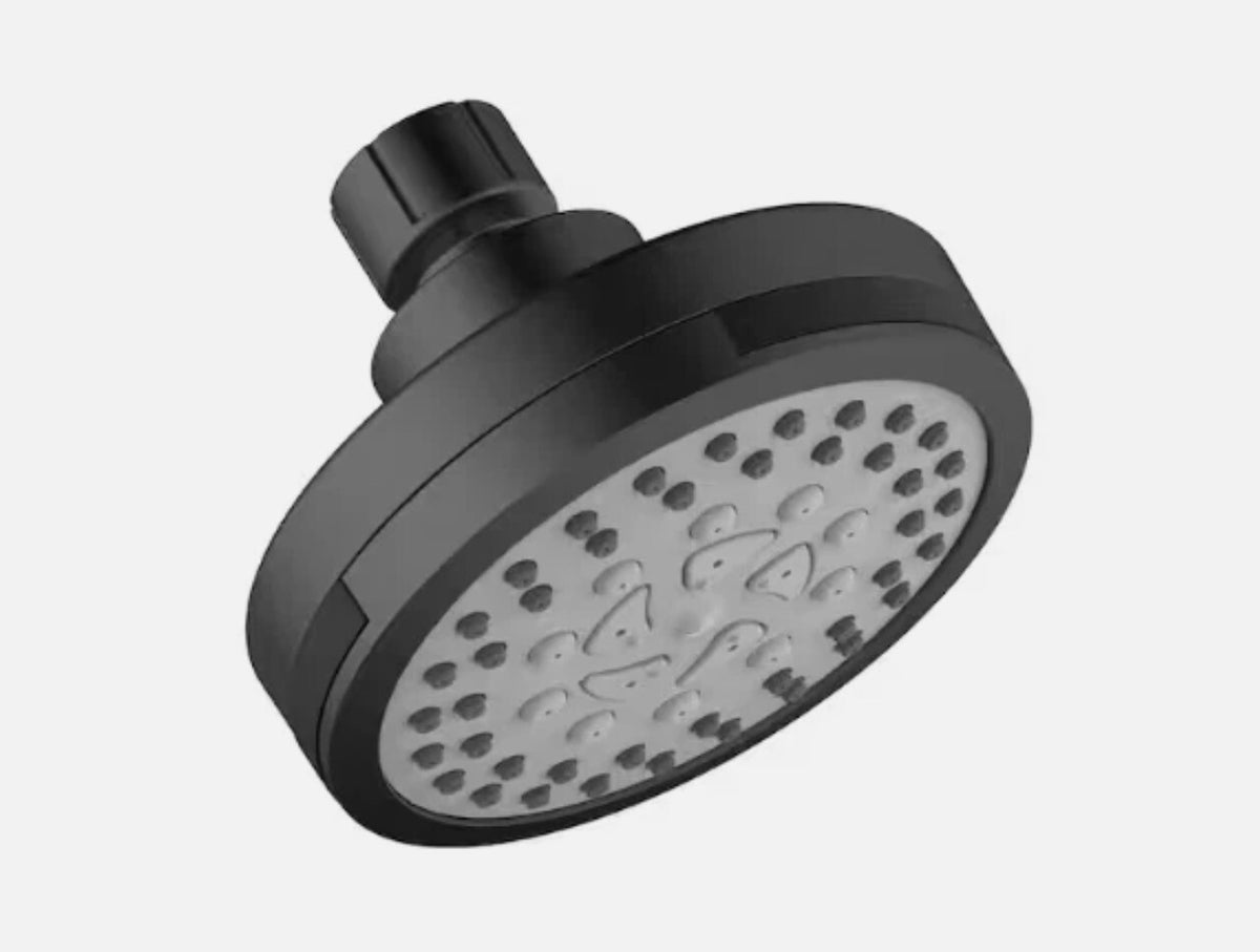 Design House 595736-SN Eastport 2-Handle Tub and Shower Faucet, Matte Black