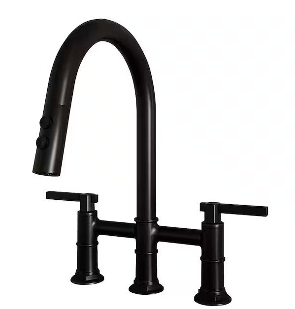 BWE C-4076-B Matte Black Kitchen Faucet