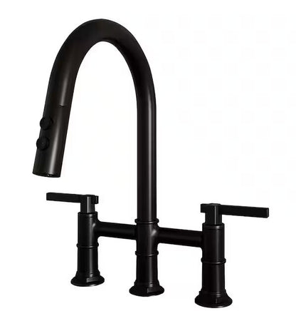 BWE C-4076-B Matte Black Kitchen Faucet