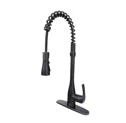 FLOW Motion Activated Spring Neck Kitchen Faucet Oil Rubbed Bronze