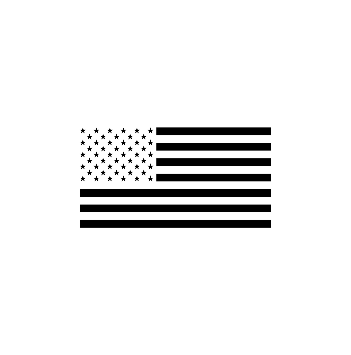 American Flag Decal